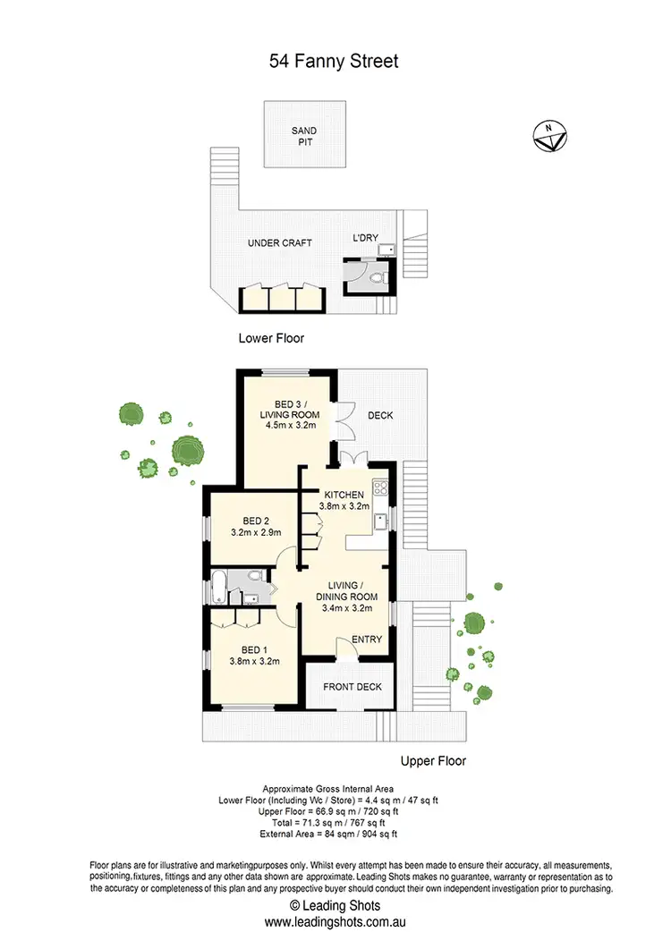Floorplan of Homely house listing, 54 Fanny Street, Annerley QLD 4103