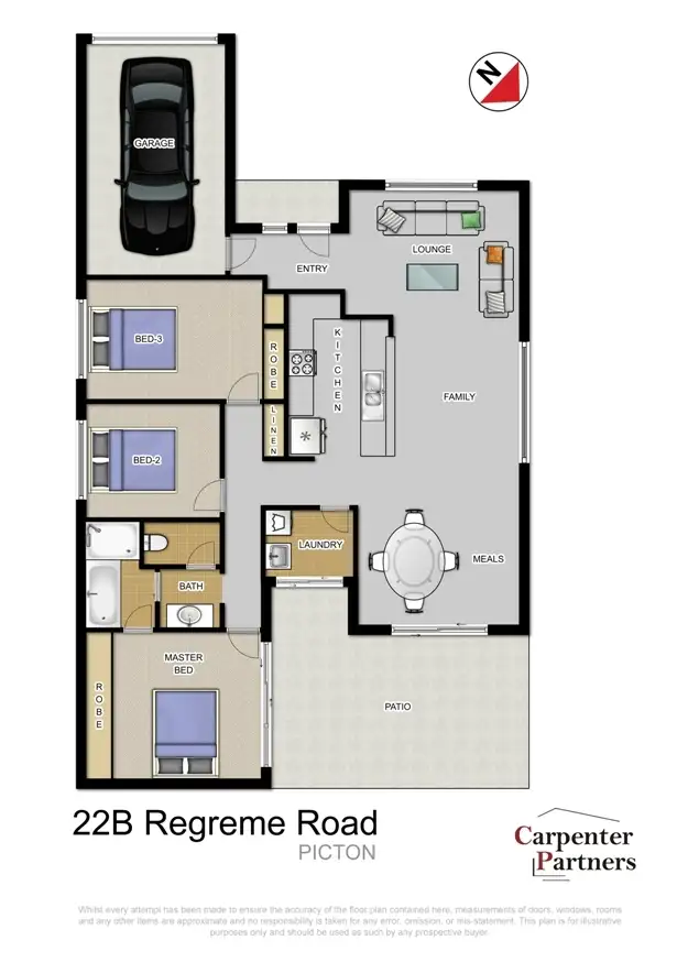 Floorplan of Homely house listing, 22B Regreme Road, Picton NSW 2571