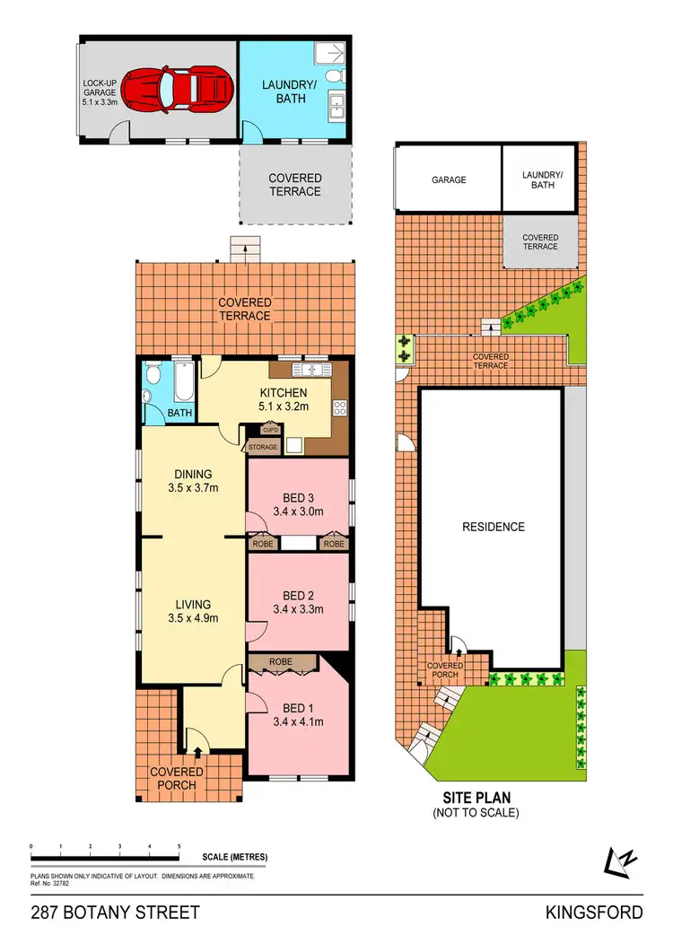 Floorplan of Homely house listing, 287 Botany Street, Kingsford NSW 2032