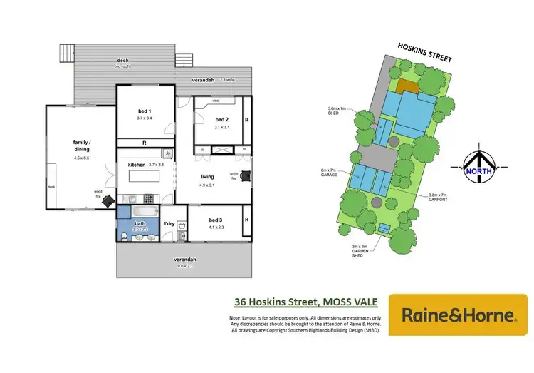 Floorplan of Homely house listing, 36 Hoskins Street, Moss Vale NSW 2577