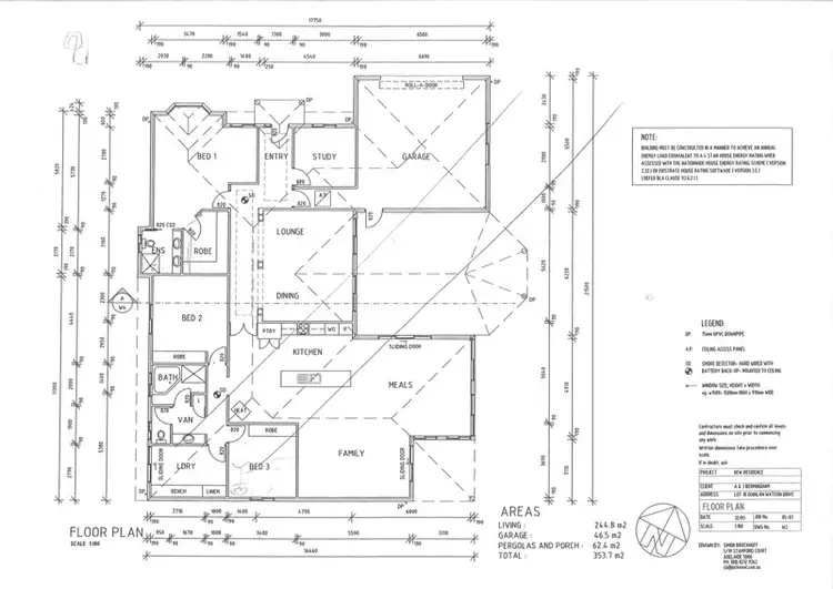 Floorplan of Homely rural property listing, Lot 18 Quinlan-Watson Dr, Robe SA 5276