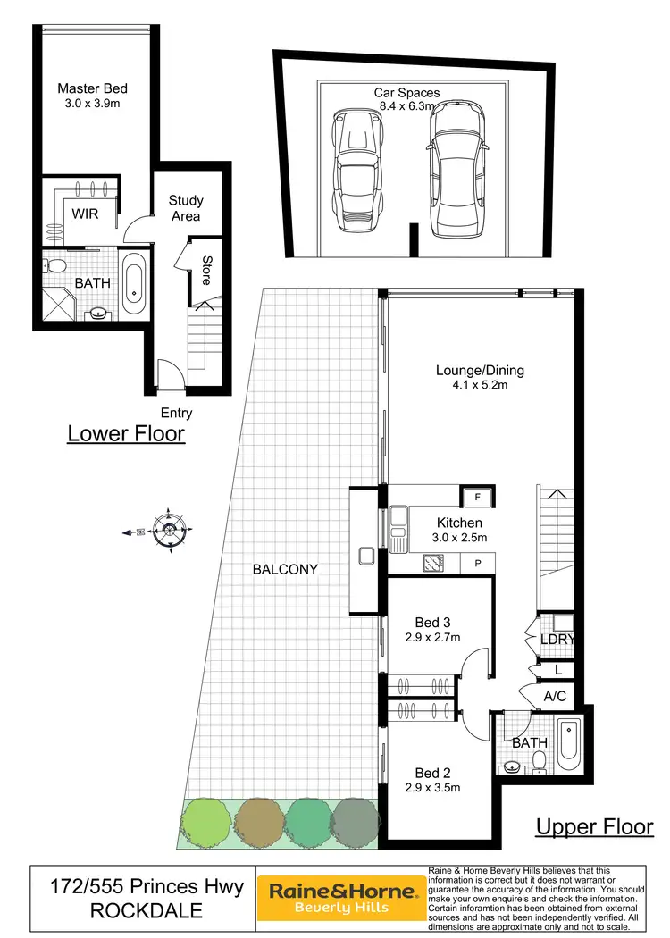 Floorplan of Homely unit listing, 172/555 Princes Highway, Rockdale NSW 2216