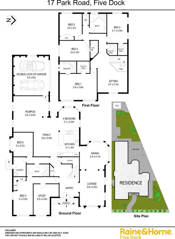 Floorplan of Homely house listing, 17 Park Road, Five Dock NSW 2046