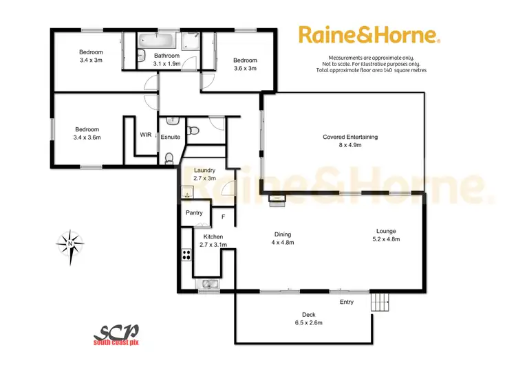 Floorplan of Homely house listing, 17 Yarrabee Drive, Catalina NSW 2536