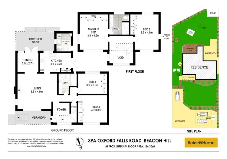 Floorplan of Homely house listing, 39a Oxford Falls Road, Beacon Hill NSW 2100