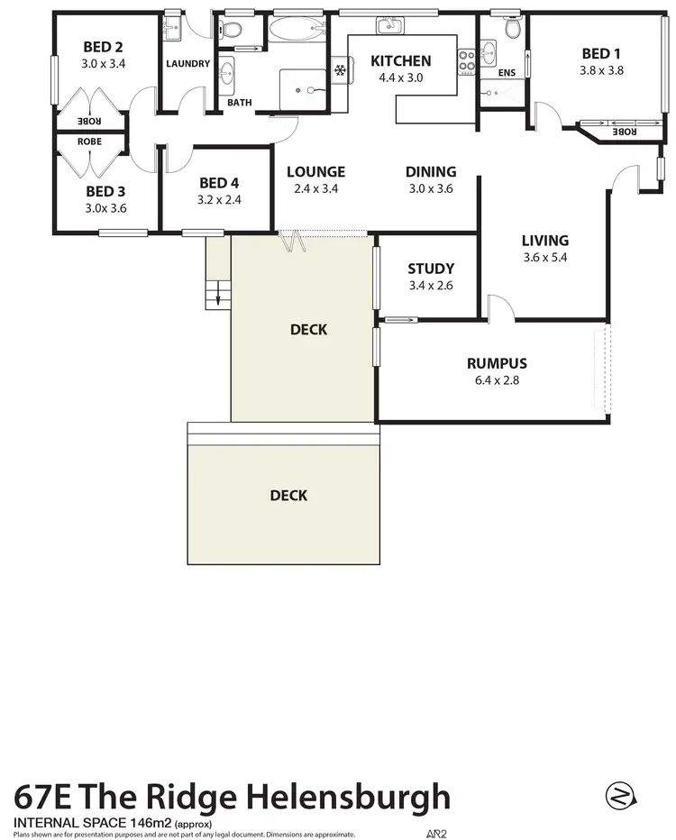 Floorplan of Homely house listing, 67e The Ridge, Helensburgh NSW 2508