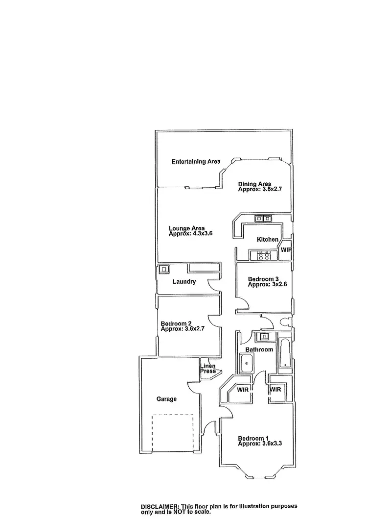 Floorplan of Homely house listing, 8 Jarvis Street, Berri SA 5343