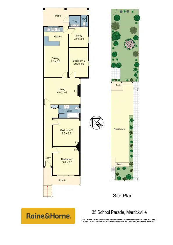 Floorplan of Homely house listing, 35 School Parade, Marrickville NSW 2204