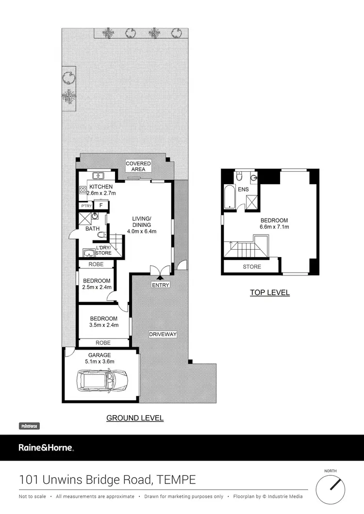 Floorplan of Homely house listing, 2/101 Unwins Bridge Road, Tempe NSW 2044