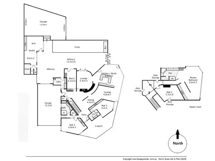 Floorplan of Homely house listing, 7 Pandora Drive, City Beach WA 6015