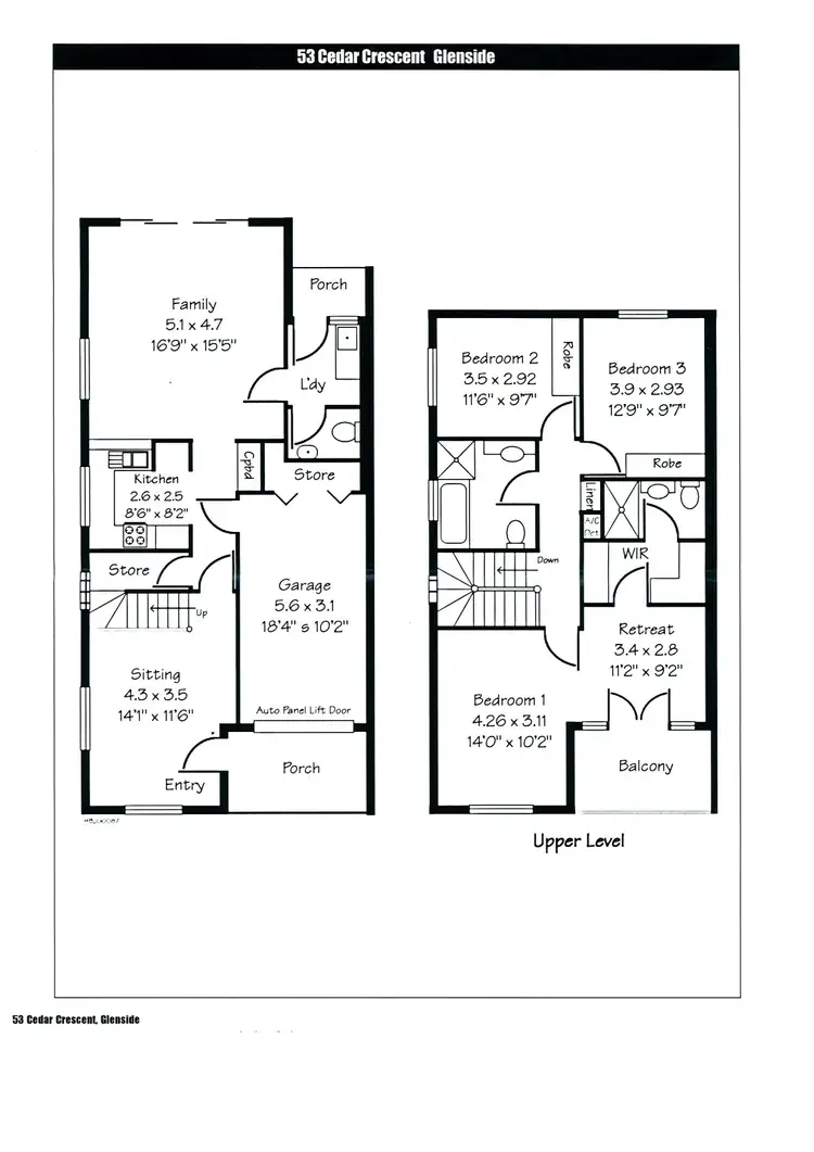 Floorplan of Homely house listing, 53 Cedar Crescent, Glenside SA 5065