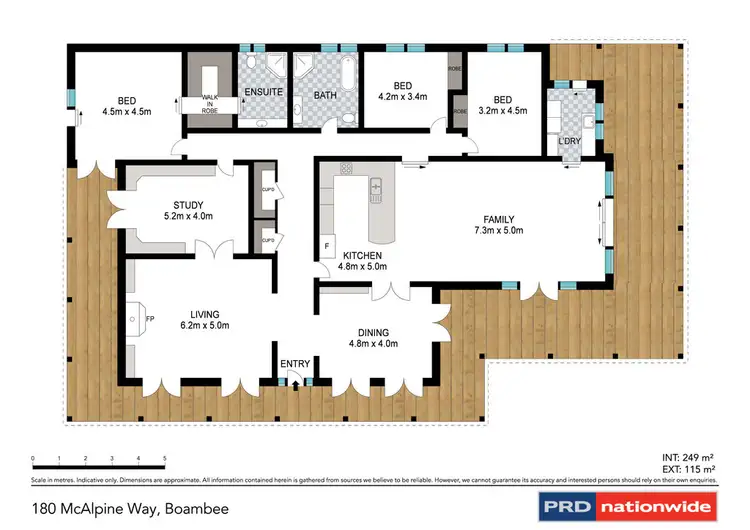 Floorplan of Homely house listing, 180 McAlpine Way, Boambee NSW 2450