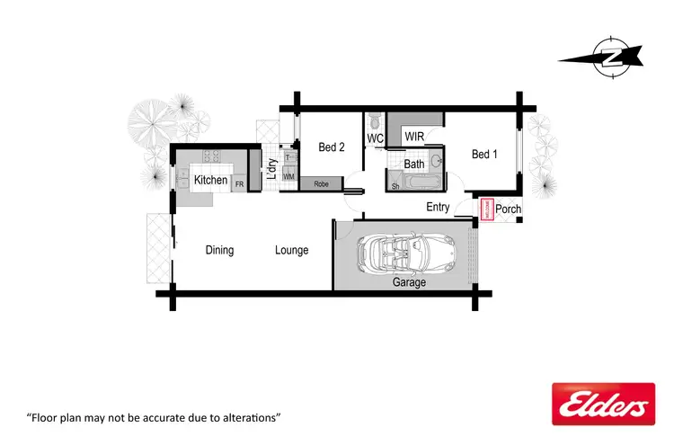 Floorplan of Homely house listing, 18/42 Lhotsky Street, Charnwood ACT 2615