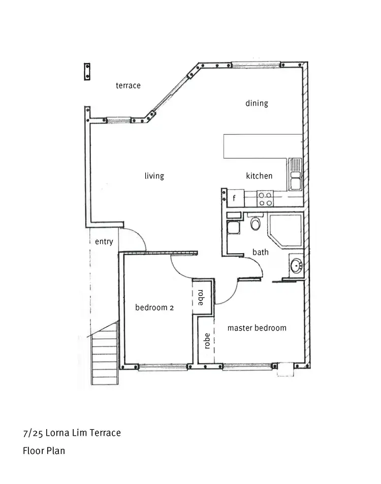 Floorplan of Homely unit listing, 7/25 Lorna Lim Terrace, Driver NT 830
