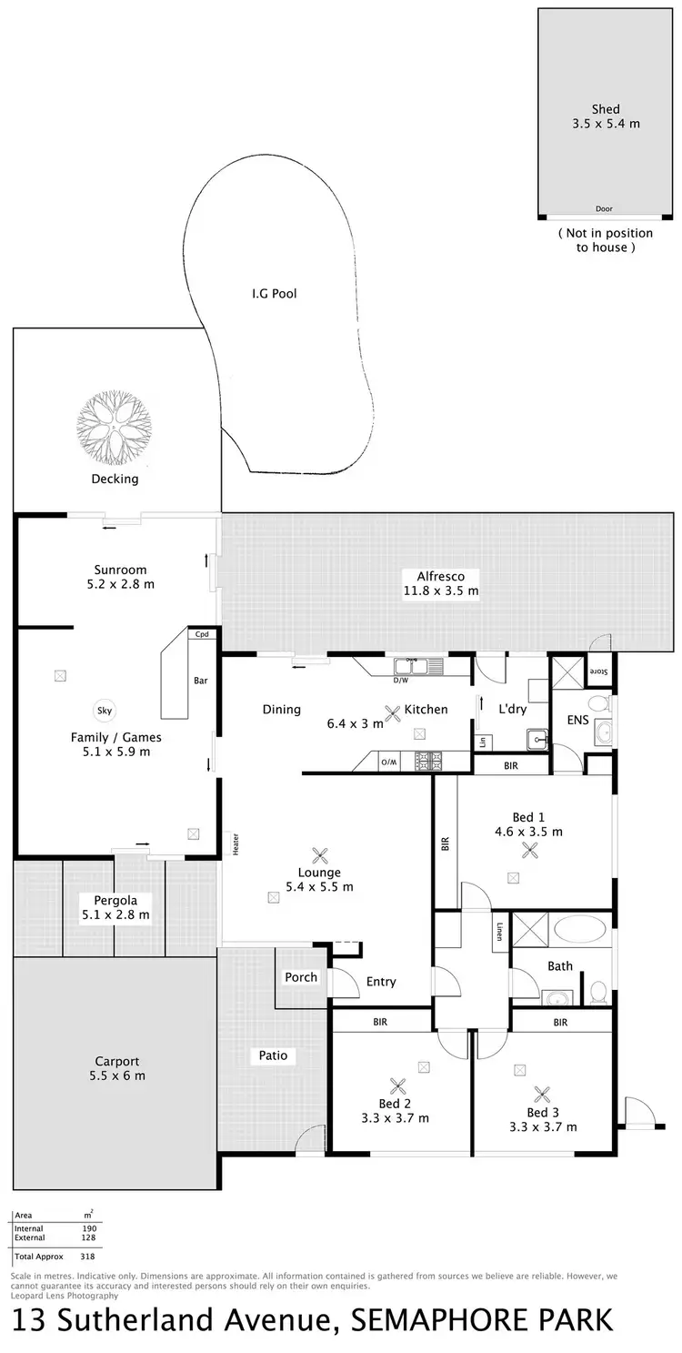 Floorplan of Homely house listing, 13 Sutherland Ave, Semaphore Park SA 5019