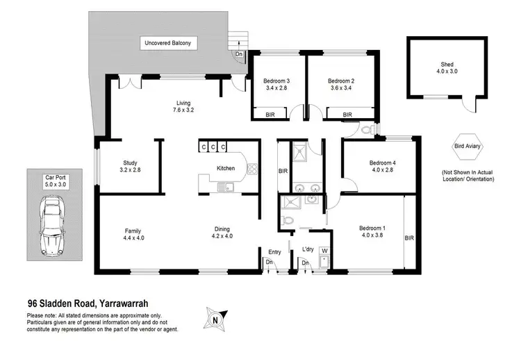 Floorplan of Homely house listing, 96 Sladden Road, Engadine NSW 2233