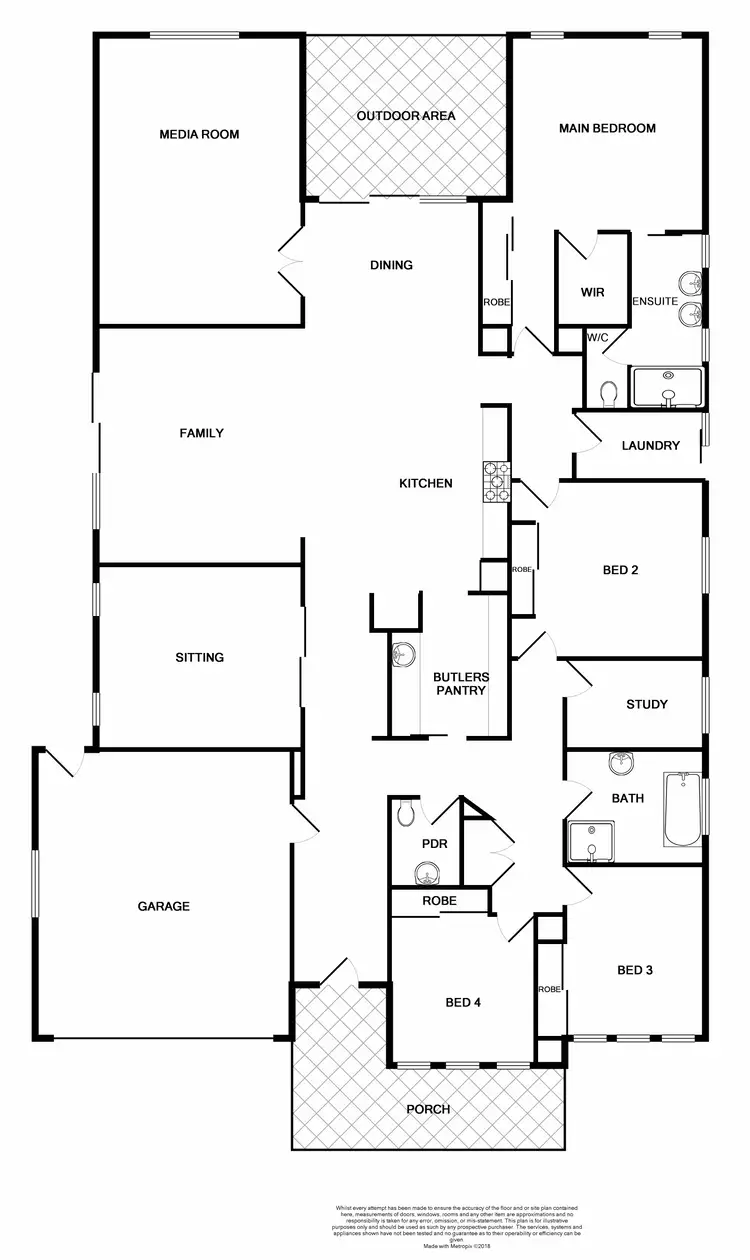 Floorplan of Homely house listing, 19 Arrowtail Street, Chisholm NSW 2322