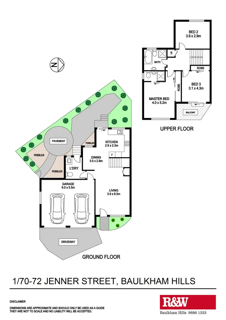 Floorplan of Homely townhouse listing, Address available on request