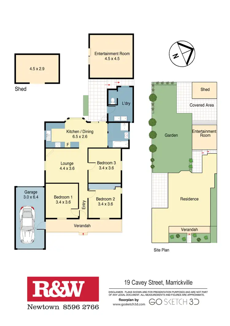 Floorplan of Homely house listing, 19 Cavey Street, Marrickville NSW 2204