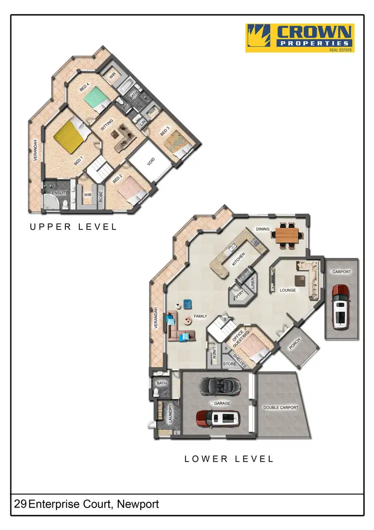 Floorplan of Homely house listing, 29 Enterprise Court, Newport QLD 4020
