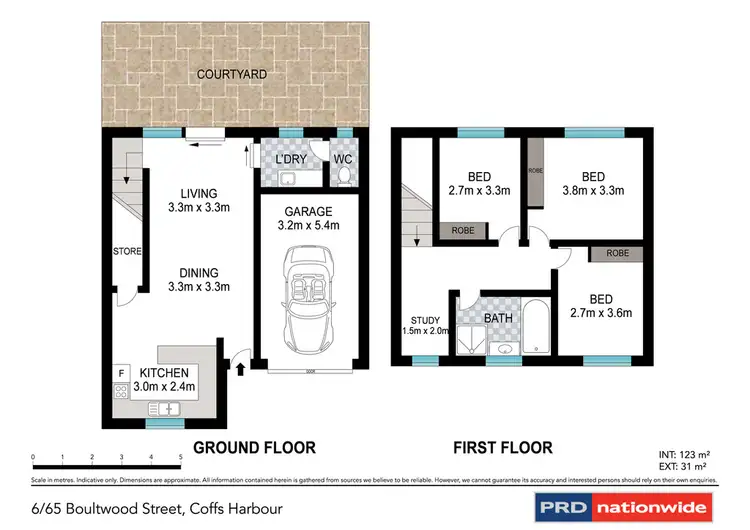 Floorplan of Homely unit listing, 6/65 Boultwood, Coffs Harbour NSW 2450