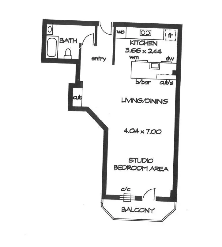 Floorplan of Homely apartment listing, 5/21 Pulteney Street, Adelaide SA 5000
