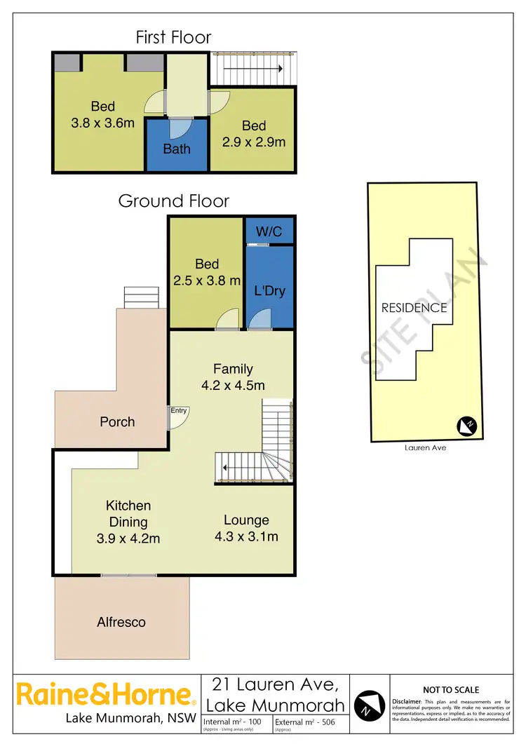 Floorplan of Homely house listing, 21 Lauren Avenue, Lake Munmorah NSW 2259