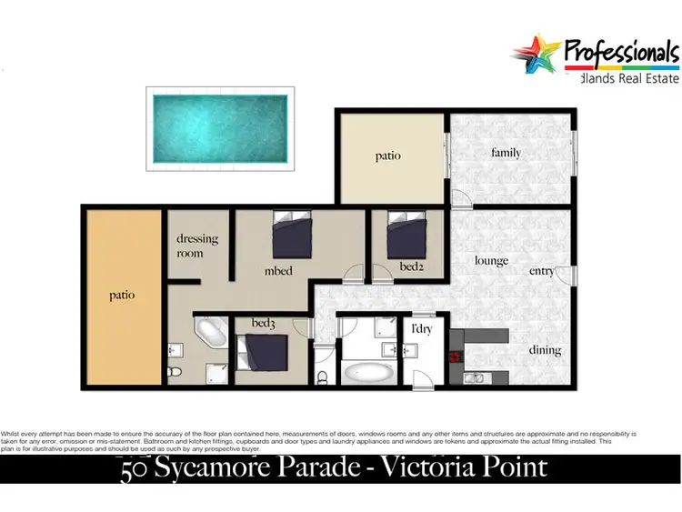Floorplan of Homely house listing, 50 Sycamore Parade, Victoria Point QLD 4165