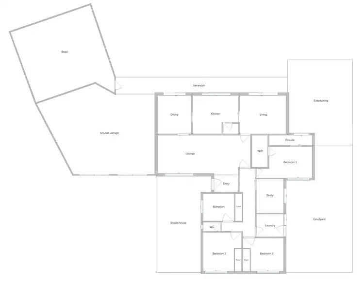 Floorplan of Homely house listing, 27 Westbrook Avenue, Loxton SA 5333