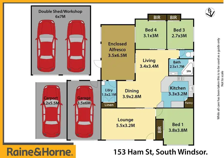 Floorplan of Homely house listing, 153 Ham Street, South Windsor NSW 2756