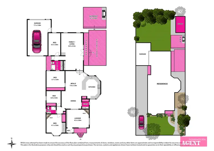 Floorplan of Homely house listing, 14 Kooyong Road, Geelong VIC 3220