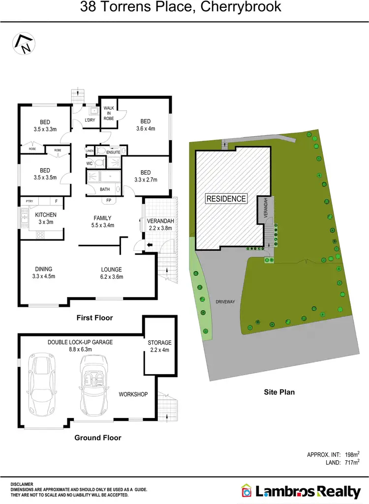 Floorplan of Homely house listing, 38 Torrens Pl, Cherrybrook NSW 2126