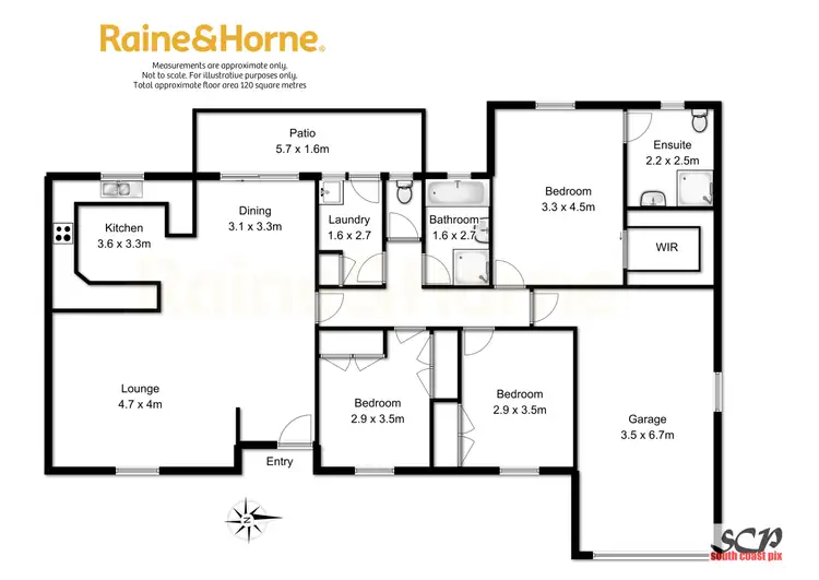 Floorplan of Homely house listing, 1/13 Marjorie Crescent, Batehaven NSW 2536