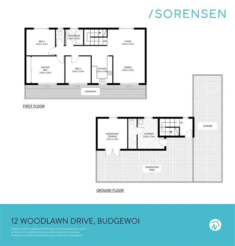 Floorplan of Homely house listing, 12 Woodlawn Drive, Budgewoi NSW 2262