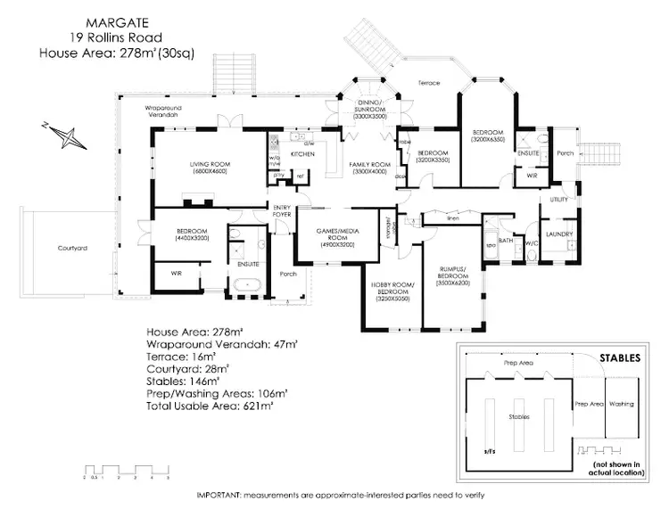 Floorplan of Homely house listing, 19 Rollins Road, Margate TAS 7054