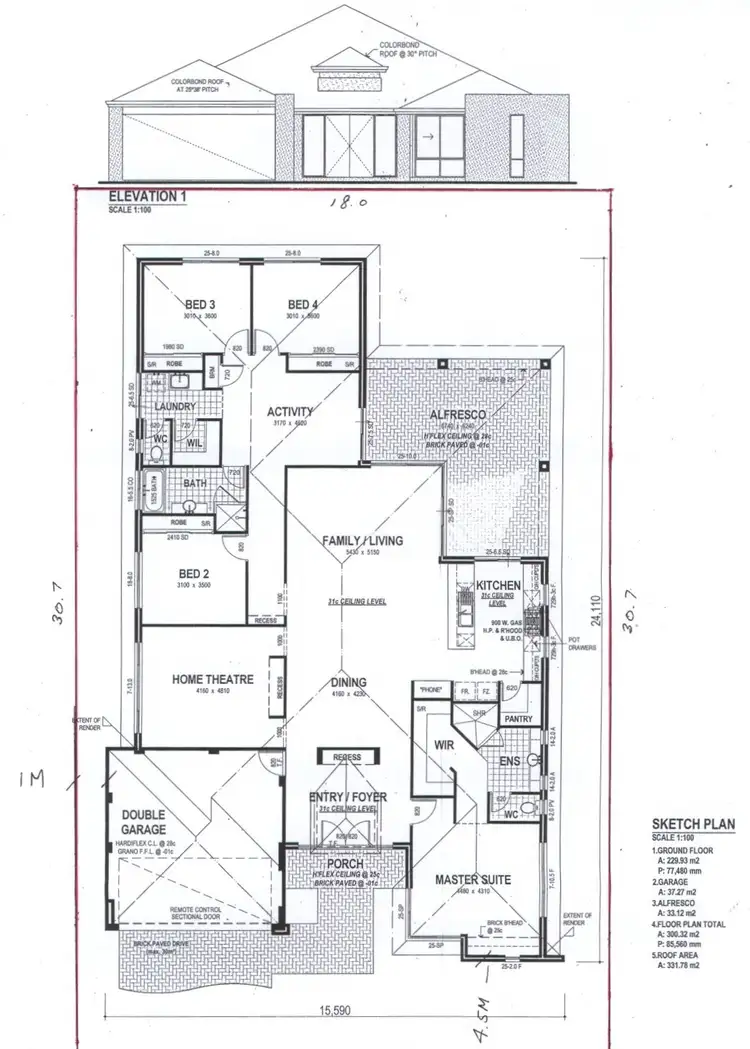 Floorplan of Homely house listing, 60 Tarradee Circuit, Thornlie WA 6108