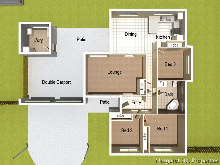 Floorplan of Homely house listing, 9 Toucan Crescent, Condon QLD 4815