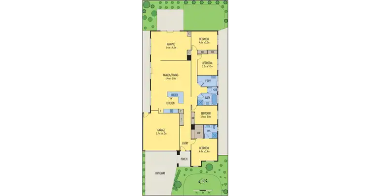 Floorplan of Homely house listing, 7 Freshwater Drive, Armstrong Creek VIC 3217