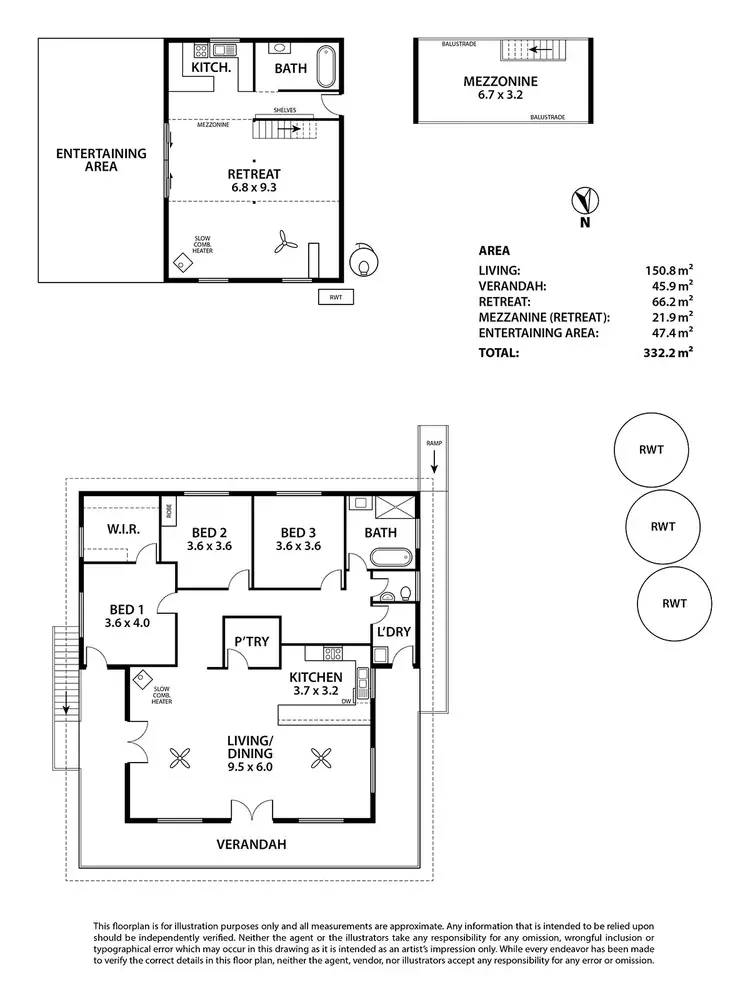 Floorplan of Homely house listing, 82 CROFT ROAD, Cudlee Creek SA 5232