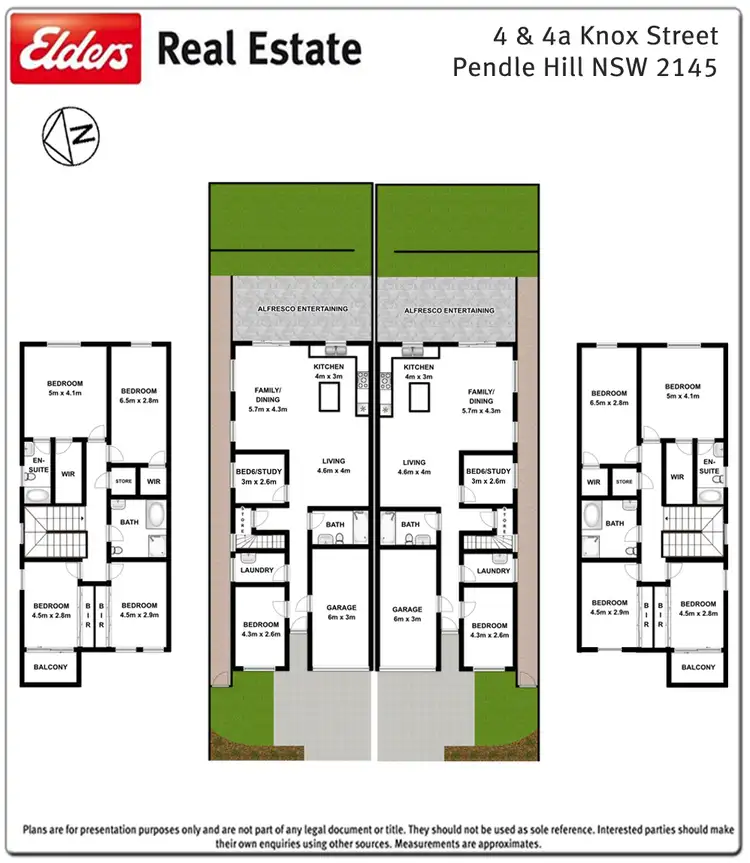 Floorplan of Homely house listing, 4 Knox Street, Pendle Hill NSW 2145