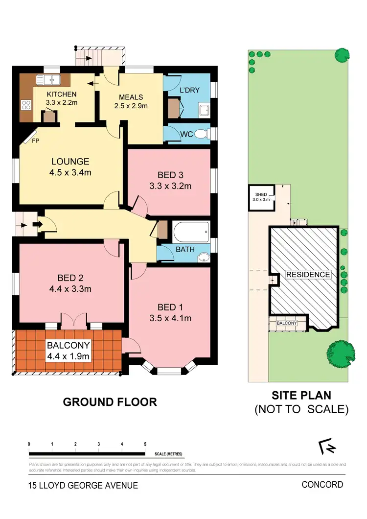 Floorplan of Homely house listing, 15 Lloyd George Avenue, Concord NSW 2137