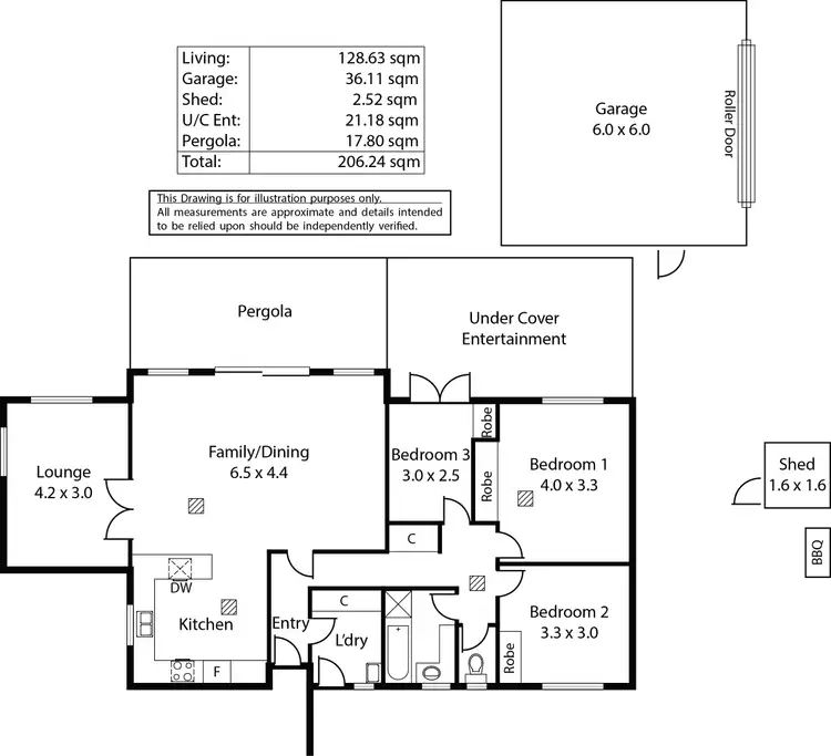 Floorplan of Homely house listing, 1A Burnbank Grove, Athelstone SA 5076