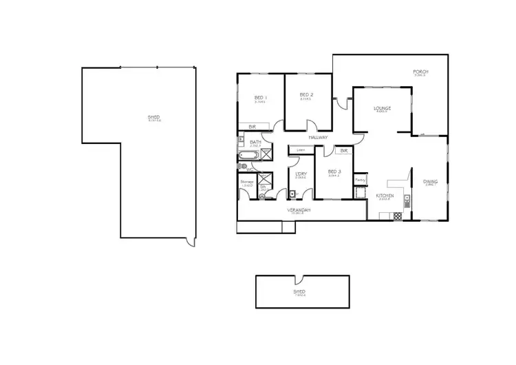 Floorplan of Homely house listing, 23 Hawson Place, Port Lincoln SA 5606