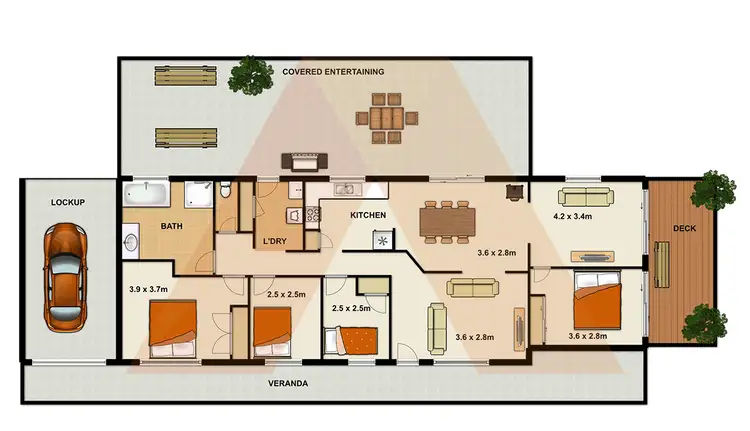 Floorplan of Homely house listing, 1 Hilder Street, Loganholme QLD 4129