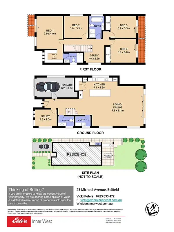 Floorplan of Homely house listing, 23 Michael Avenue, Belfield NSW 2191