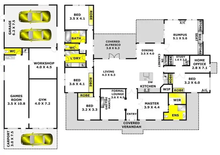 Floorplan of Homely house listing, 179-181 Stephenson Street, Lara VIC 3212