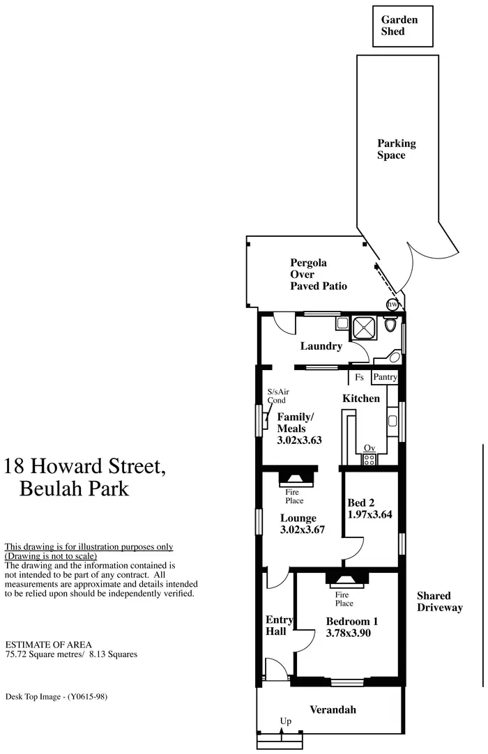 Floorplan of Homely house listing, 18 Howard Street, Beulah Park SA 5067