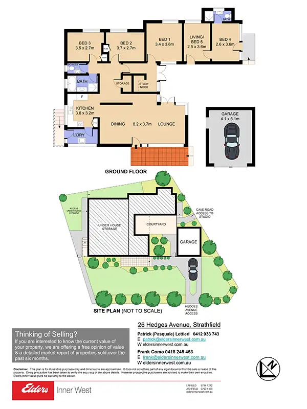 Floorplan of Homely house listing, 26 Hedges Avenue, Strathfield NSW 2135
