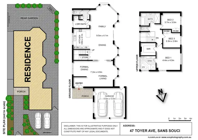 Floorplan of Homely house listing, 47 Toyer Avenue, Sans Souci NSW 2219