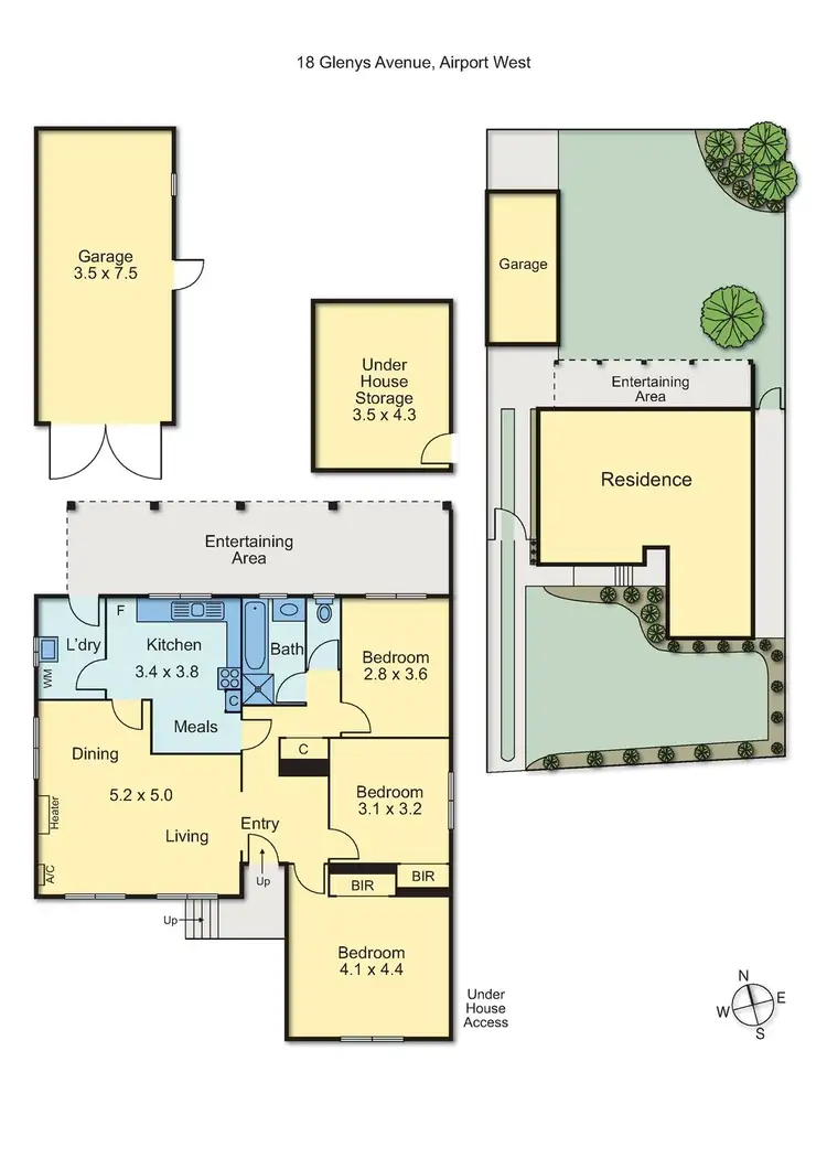 Floorplan of Homely house listing, 18 Glenys Avenue, Airport West VIC 3042